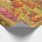 Whimsical Alice in Wonderland Kaart Cadeaupapier (Hoek)