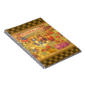 Whimsical Alice in Wonderland Kaart Notitieboek (Rechterzijde)
