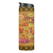 Whimsical Alice in Wonderland Kaart Thermosbeker (Geroteerd rechts)