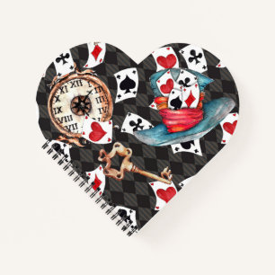 Whimsical Alice in Wonderland Laptop Hoesje Notitieboek