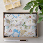 Whimsical Alice's avonturen in Wonderland Fun Tissuepapier (Geschenk)