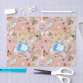 Whimsical Alice's avonturen in Wonderland Fun Tissuepapier (Craft)