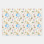 Whimsical Alice's avonturen in Wonderland Party Inpakpapier Vel (Voorkant)