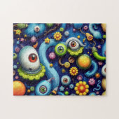 Whimsical Alien Planet Landschap Jigsaw Puzzel (Horizontaal)