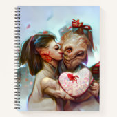 Whimsical Alien Romance Notitieboek (Voorkant)