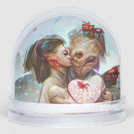 Whimsical Alien Romance Sneeuwbol
