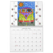Whimsical and Colorful Animals 2021 Calendar Kalender (Jan 2027)
