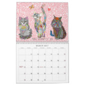 Whimsical and Colorful Animals 2021 Calendar Kalender (Mar 2027)