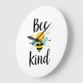 Whimsical and Kind Bee Illustration Grote Klok (Hoek)