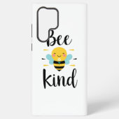 Whimsical and Kind Bee Illustration Samsung Galaxy Hoesje (Achterkant)