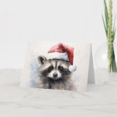 Whimsical Animals Christmas Kaart (Voorkant)