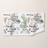 Whimsical Animals in the Woodland  Bad Handdoek (Handdoek)