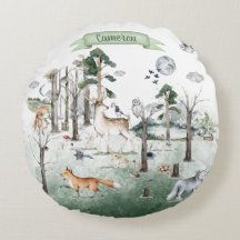 Whimsical Animals in the Woodland 