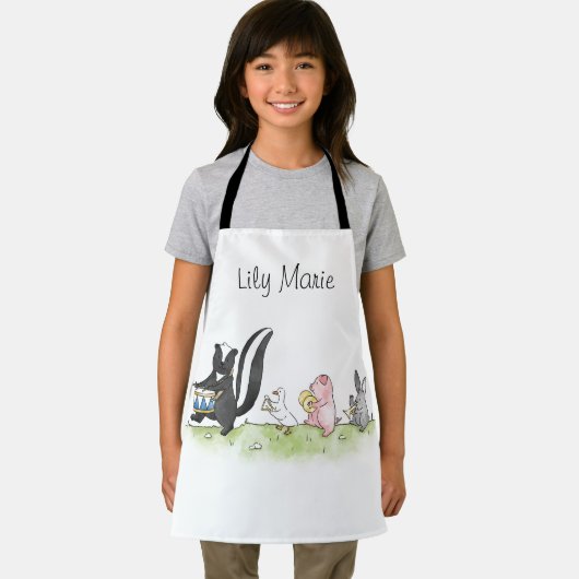 Whimsical Animals Marching Band Personated Schort (Insitu)