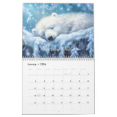 Whimsical Animals Motivatie jaar Inspirerend Kalender (Jan 2026)