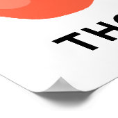 Whimsical Apple CUSTOM BABY NAAM Kunst Poster (Hoek)