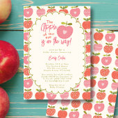 Whimsical Apple van onze Eye Herfst Modern Pink Kaart