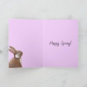 Whimsical Art Konijn 3 Kaart (Binnen)