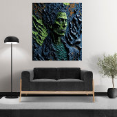 Whimsical artistiek 3D Indrukwekkend schilderij Un Poster