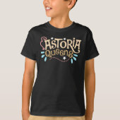 Whimsical Astoria Queens NY Kinder Design T-shirt (Voorkant)