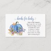 Whimsical Autumn Baby Shower Book Request Card Informatiekaartje (Voorkant)