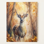 Whimsical Autumn Deer - Seizoensgebonden Fairycore Planner (Achterkant)