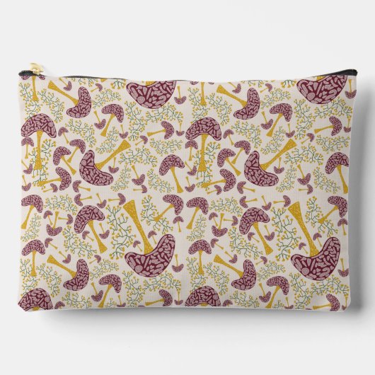 Whimsical Autumn Forest Pattern – Hand-Drawn Mushr Etui (Voorkant)