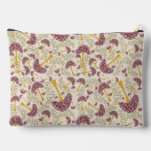 Whimsical Autumn Forest Pattern – Hand-Drawn Mushr Etui (Achterkant)
