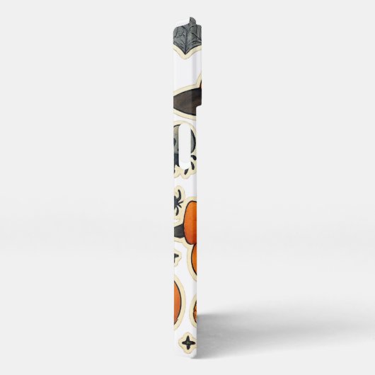 Whimsical Autumn Halloween Cat iPhone Case – Schat iPhone Hoesje (Rechterkant)