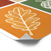 Whimsical Autumn Harvest Set Poster (Hoek)