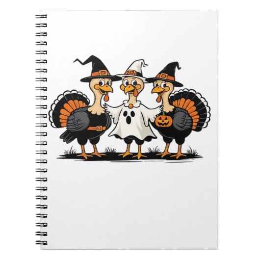 Whimsical Autumn Patchwork Pompoen Gezellige Herfs Notitieboek (Voorkant)