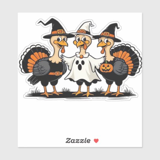 Whimsical Autumn Patchwork Pompoen Gezellige Herfs Sticker (Vel)