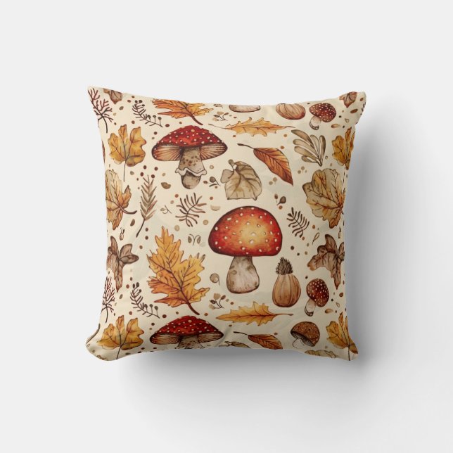 Whimsical Autumn Sierkussen (Voorkant)