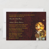 Whimsical Autumn Trees: Uitnodigingen voor het vie (Achterkant)