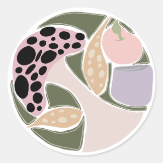 Whimsical Autumn Vibes – Cozy Fall Sticker Design