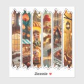 Whimsical Autumnal Magical Washi Tape Planner Sticker (Vel)