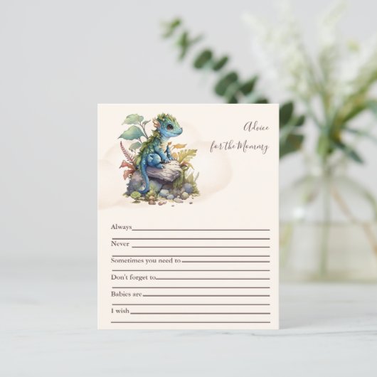 Whimsical Baby Advice voor mama (Staand voorkant)