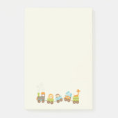 Whimsical Baby Animals Speelgoed Train Post-it® Notes (Voorkant)