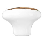 Whimsical Baby Beer Woodland Forest Greenery Keramische Knop (Zijkant)