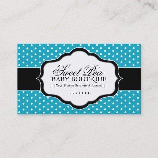Whimsical Baby Boutique Visitekaartjes (Voorkant)