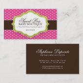 Whimsical Baby Boutique Visitekaartjes (Voorkant / Achterkant)