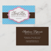 Whimsical Baby Boutique Visitekaartjes (Voorkant / Achterkant)