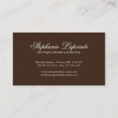 Whimsical Baby Boutique Visitekaartjes (Achterkant)