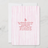 Whimsical Baby Brunch Baby Shower Girl Kaart (Achterkant)