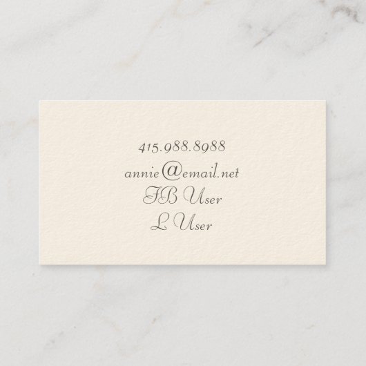 Whimsical Baby Buggy Blue Green Birthing Services Visitekaartje (Achterkant)