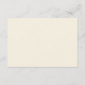 Whimsical Baby in Bloom Wildflower Diapper Raffle Informatiekaartje (Achterkant)