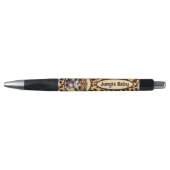 Whimsical Baby Leopard Safari Oerwoud Animal Print Pen (Voorkant)