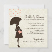 Whimsical Baby shower nodigt uit Kaart (Voorkant)