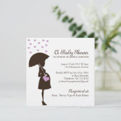 Whimsical Baby shower nodigt uit Kaart (Staand voorkant)