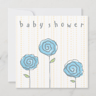 Whimsical Baby shower Uitnodiging Sjabloon